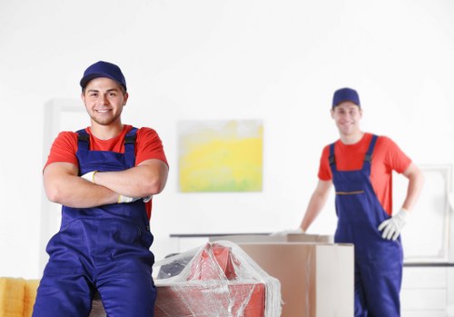Local movers helping with a residential move in Ilford