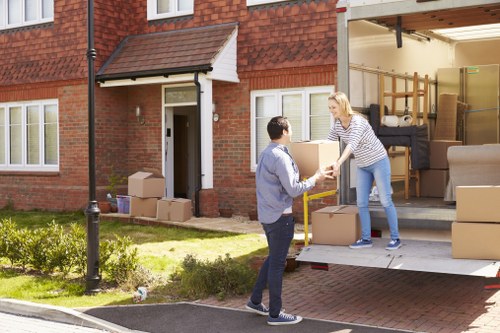 Office relocation team planning a business move in Ilford