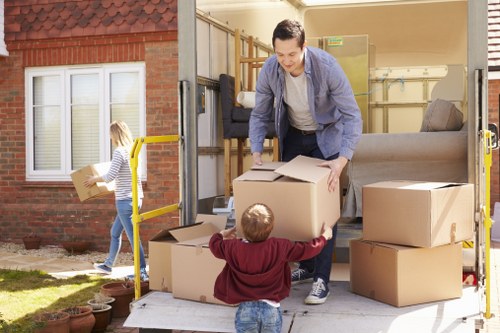 Local moving team handling a property relocation in Ilford