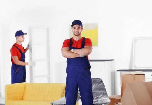 Removal van service for homes in Ilford with local street access