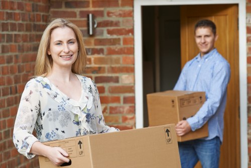 Moving day loading and unloading service in Ilford