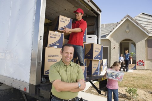 Local moving team handling a residential move in Ilford