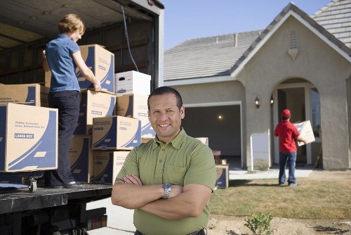 Removal van serving properties across Ilford and nearby East London areas