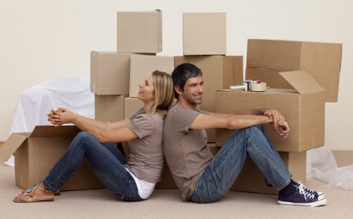 House removals work near Ilford residential streets